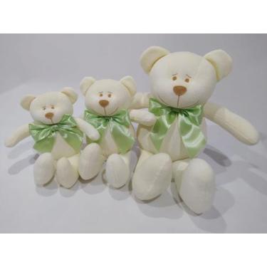 Imagem de Trio De Ursos New Soft Para Nichos -14 cm-17 Cm- 24 Cm Nichos Bebês De
