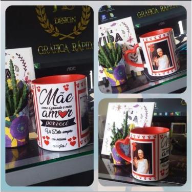 Imagem de Caneca Alça Coração Personalizada - deko