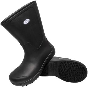 Imagem de Bota Profissional Soft Works Lisa em EVA com Cano Alto e Sola de Borra