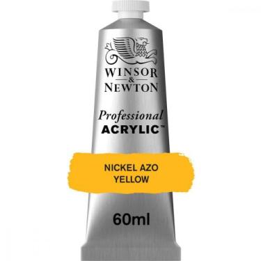 Imagem de Tinta Acrílica Profess Winsor 60ml 439 Nickel Azo Yellow Row - Winsor 