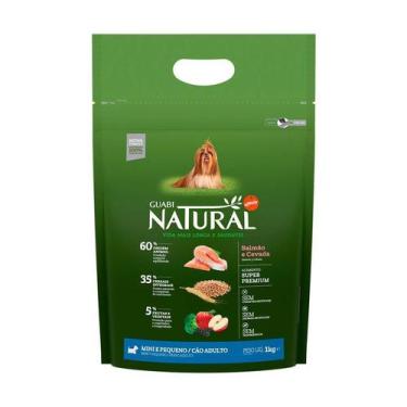 Imagem de Ração Guabi Natural para Cães Adultos de Porte Mini e Pequeno Sabor Sa
