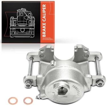 Imagem de A-Premium Conjunto de pinça de freio a disco sem suporte compatível com Chevrolet C10 Suburban, C20, C30, G30, K10 Suburban, K20, P20, P30, R10 Suburban, R20, R2500 e GMC C2500 - Lado do motorista