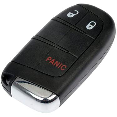 Imagem de Dorman Controle remoto de entrada sem chave 99182ST 3 botões compatível com modelos selecionados de Jeep