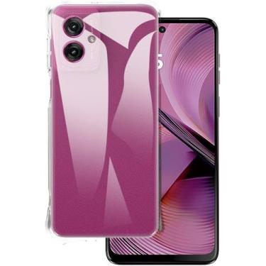 Imagem de Capa Capinha Transparente Anti Shock Para Motorola Moto G55 - LXL