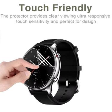 Imagem de Película De Hydrogel Para Relogio Smartwatch A.mazfit GTR 4 New 1.45