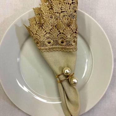 Imagem de Porta guardanapo de mesa natal personalizado casamento pascoa rústico 