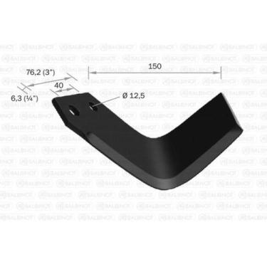 Imagem de Enxada rotativa lavrale tipo (l) direita 0399d - .