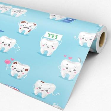 Imagem de Papel De Parede Decorativo Baby Consultório Dentista - 3,00m - DEKAL D