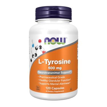 Imagem de L-Tyrosine, 500 mg, 120 Capsules