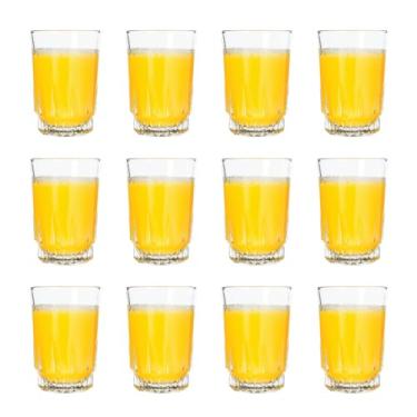 Imagem de Vikko Copos de Suco Pequenos, Copos de Base Pesada, Copo de Vidro Transparente de 5 Onças, Copo para Beber Suco de Laranja, Água, Copos Infantis para Degustação, Copo de Suco de 5 Onças, Conjunto de 1