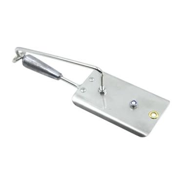 Imagem de Deevoka Plaina de pesca Acessórios para plaina de pesca de corrico Downrigger para áreas externas Pesos de pesca para água doce e salgada Wahoo, 13.1 Cm X 4.2 Cm 4.1