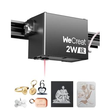 Imagem de WECREAT Módulo laser comutável infravermelho de 1064 nm para gravador a laser WeCreat Vista, módulo laser, saída a laser 2W (2000 mW), gravação em metal, plástico, materiais acrílicos, ideal para