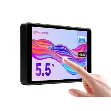Imagem de waveshare 5.5inch 2K Capacitive Touch LCD Display Compatible with Raspberry Pi 4B/3B+/Pi 3B/Zero 2w/Zero w and CM4 Supports Windows 11/10/8.1/8/7