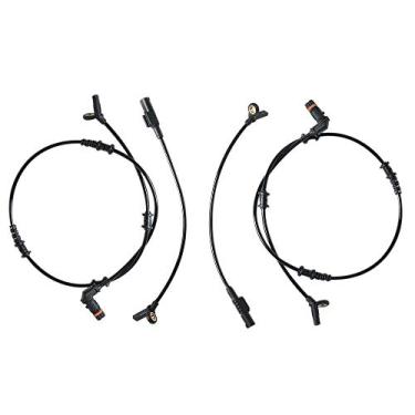 Imagem de RAYC 4 peças Sensor de velocidade de roda ABS dianteiro traseiro 1645400717 1645400917 para ML320 ML350 ML450 ML500 ML550 ML63 AMG R320 R350 R500 R63 AMG W164 GL320 GL350 GL450 GL550