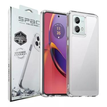 Imagem de [GL CASES] Capa G84 5G Capinha Moto G84 NÃO AMARELA Anti Amarelamento Slim Clear Protetora Reforçada Silicone Rígida Transparente Case Motorola Moto G84 Anti Choque Com Proteção Para Câmera