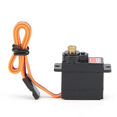 Imagem de DS031MG Metal Gear Micro Mini Servo Digital para Helicóptero RC FW450, Servo de Metal Gear de Alta Precisão para Helicóptero de Controle Remoto, Preto