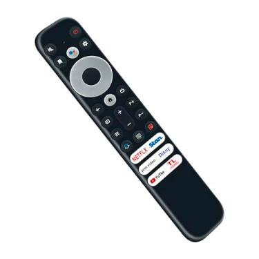 Imagem de RC902V FAR1 Controle remoto de substituição por voz compatível com TCL Google TV C635 C725 C727 C735 C737 C835 C935 P725 P735 X925 X925PRO S546 R646 Series 43C635 655 C835 75C835 55C835 75C635 65C635