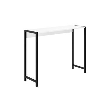 Imagem de Aparador Estante Estilo Industrial Metalão E Mdf 94Cm Branco