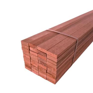 Imagem de 20 Ripas Sarrafos Eucalipto 1x3x50cm Aplainado Artesanato - Tudo Jardi