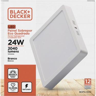 Imagem de Luminaria Led Sob Qd 24W 6500K 28Cm B_D Eco - BLACK & DECKER