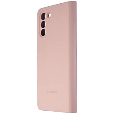 Imagem de Samsung Capa para Galaxy S21+, capa flip S-View - rosa (versão dos EUA)
