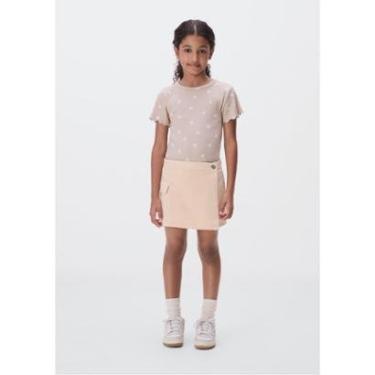 Imagem de Shorts Saia Infantil Menina Em Sarja Hering Kids-Feminino