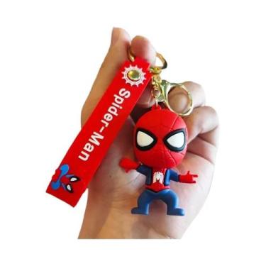 Imagem de Chaveiro Kawaii Homem-Aranha - Figura de Ação para Mochila ou Bolsa In