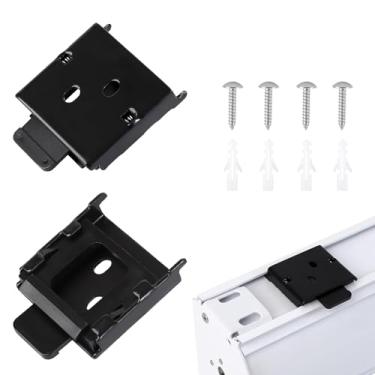 Imagem de YCUHEN Peças de reposição Coolaroo – Estores montados na parte externa, acessório de suporte de varão de cortina, peças de reposição de persianas verticais, suportes de veado e mini suportes de