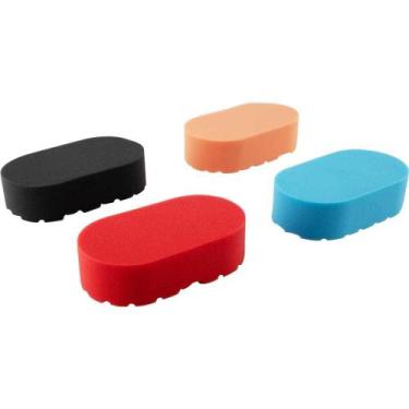 Imagem de Esponja Aplicadora Multiuso Jogo Com 4PCS Vonder
