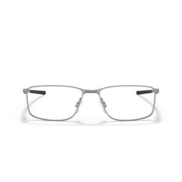 Imagem de Armação de Grau Oakley Retangular Socket 5.0 Cromado 0OX3217 32170355-Masculino