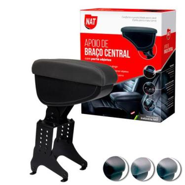 Imagem de Apoio de Braço Universal Com Porta Objeto - Nat, Grafite C/Linha Grafi