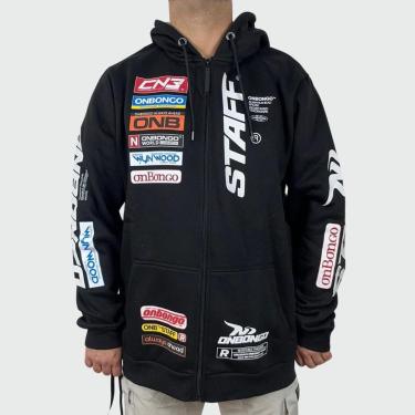 Imagem de Moletom Onbongo Aberto Plus Size-Masculino