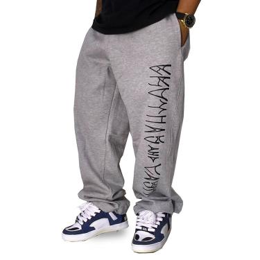 Imagem de Calça Moletom Brothas And Cash Pixo BRO-231 Cor:;Tamanho:EGG-Masculino