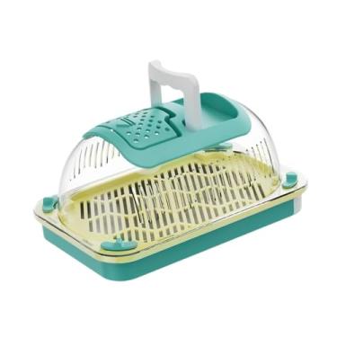 Imagem de Generic Réptil Terrarium Habitat Cage portátil Tortoise Terrarium Reptile Box Reptile Carrier de Terrapin Lizards, L