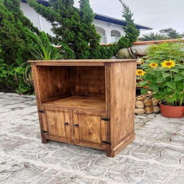 Imagem de Balcão Para Forno/micro Multi Uso De Madeira Maciça Arpus