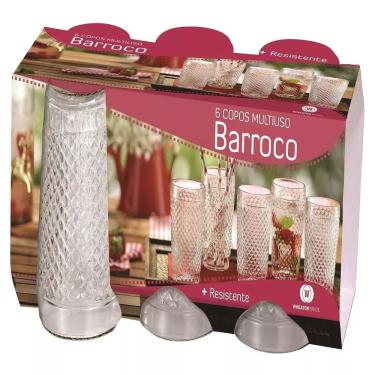 Imagem de Conjunto 6 Copos Barroco 255ml Wheaton