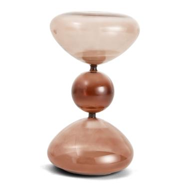 Imagem de Ampulheta decorativa em vidro bordo mart 31cm