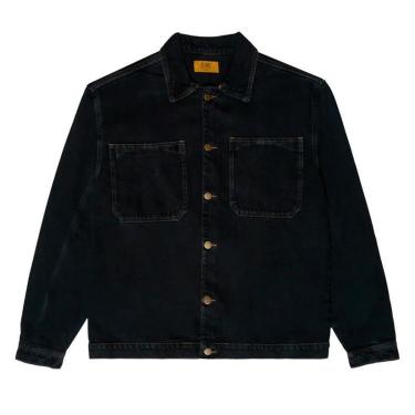 Imagem de Jaqueta Plano C Jeans Work Dark Denim Cor:;Tamanho:P-Masculino