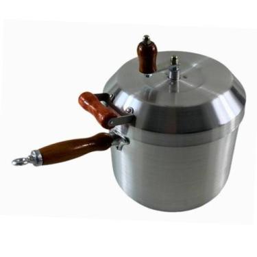 Imagem de Pipoqueira Grande Alumínio Grosso Resistente - Alumínio Forte de Arara