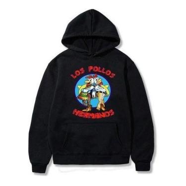 Imagem de Blusa Moletom Los Pollos Hermanos Breaking Bad Blusa Frio - Use Nerd, 
