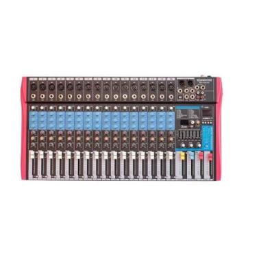 Imagem de Mesa De Som 16 Canais Balanceados Soundvoice Ms 162 Eux