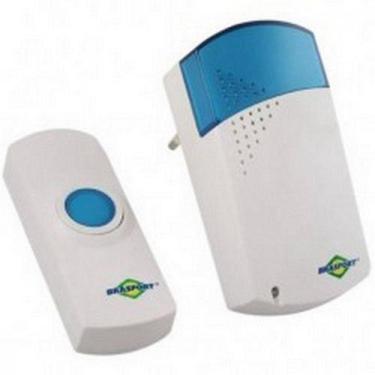 Imagem de Campainha Sem Fio 220V. Brasfort Musical 32 Toques Pilha/Tomada - 8385