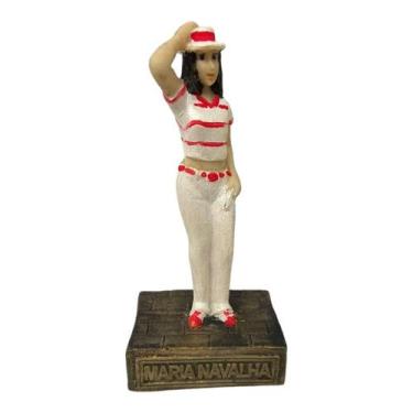 Imagem de Escultura Imagem Umbanda Maria Navalha 10 cm Em Resina - Lua Mística -