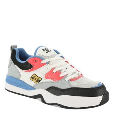 Imagem de DC Tênis de Skate Ascend Masculino, Branco/Azul/Cinza, 10