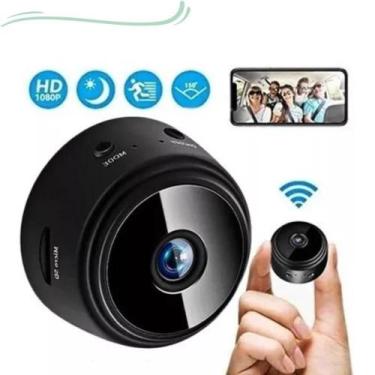 Imagem de Mini Camêra De Segurança Espiã Wifi A9 Discreta - Art House