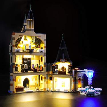 Imagem de GEAMENT Light Set for Hogwarts Clock Tower Building Blocks Model Compatible with Lego 75948 (Model Set Not Included)