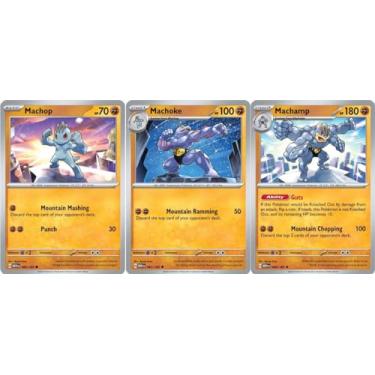Imagem de Machamp 068/165 - Machop & Machoke - Pokemon 151 - Evolution 3 Card Set - Holo Rare