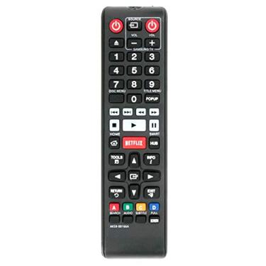 Imagem de AK59-00166A AK5900166A substituição do controle remoto apto para leitor de DVD e Blu-ray Disc da Samsung BD-EM57 BD-EM57C BD-EM59 BD-EM59C BD-F5900 BD-F7500 BD-FM59 BD-EM59ZA BD-EM59ZA BD-EM59ZA BD-EM59ZA BD-EM59 CZA, BD-FM59ZA BD-FM59CZA