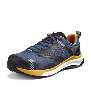 Imagem de Kodiak Tênis masculino Quicktrail Nano Toe corte baixo estática Dissipative Atlético – Caminhada, Azul marino, 9.5 Wide