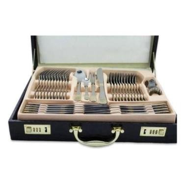 Imagem de Faqueiro Luxuoso Banhado A Ouro 84Pcs - Sa, Songle, Nakazaki Ou Siga I